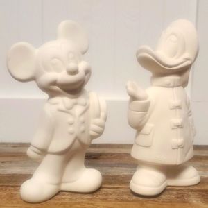 Disney Mickey and Donald bisque